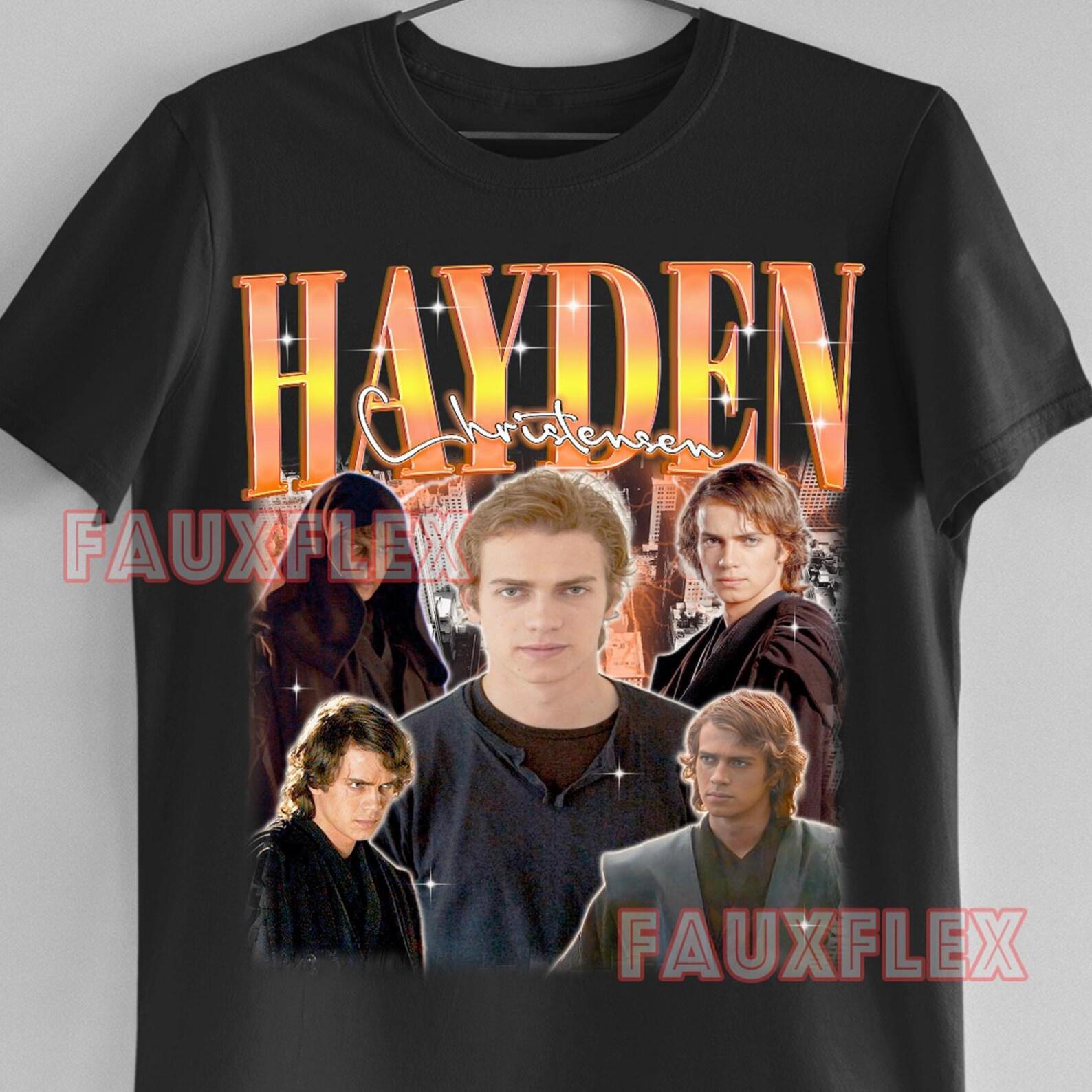 Hayden Christensen Retro Collage T-Shirt, Vintage Fan Apparel S