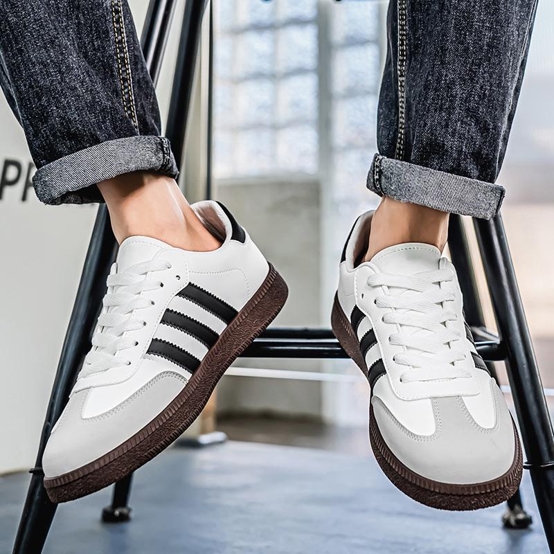 Pantofi pentru bărbați Pantofi casual de modă Pantofi vulcanizați Pantofi pentru plimbare în aer liber pentru femei Pantofi clasici confortabili pentru femei Negru Alb