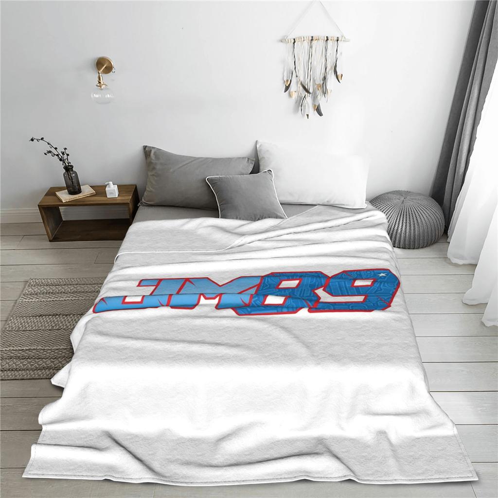 Jorge Martin Number 89 Blanket Warm Fleece Sofa Throw Blanket for Home Bedroom Outdoor Throws Bedspread Quilt
