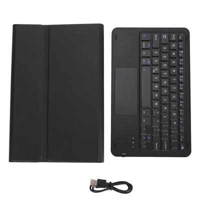 Keyboard Case for Tab M10 5G 10.6inch PU Leather Cover with Romovable Wireless Keyboard Multi Touch