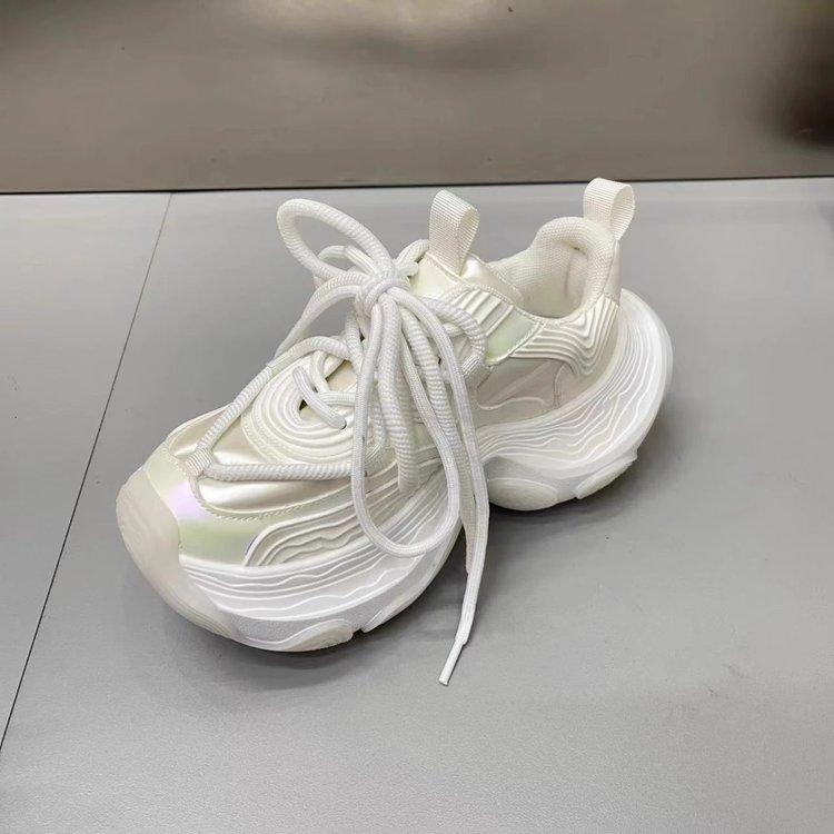 

Мода 2025 Новые Женские Кроссовки Мода Осень Женская Повседневная Обувь Дышащие Женские Кроссовки на Платформе Папины Кроссовки Zapatillas Mujer 35