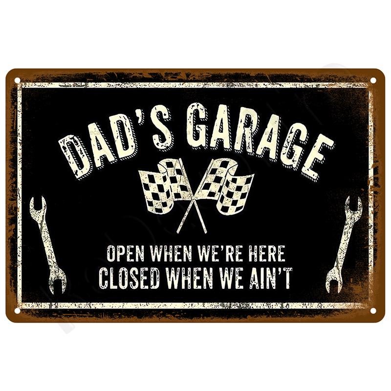 Metal Sign Poster Plates Bar Retro Wall Art Tin Sign Interior Outdoor Aesthetic Room Vintage Home Decor Items Decoration Luxury