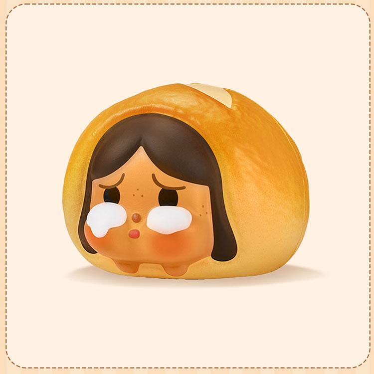 New POP MART Cute Grainy Baked Puffy Collection CRYBABY Slow Rebound Plush Trend Based Products PPMT-2410-0050