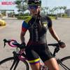 Professional Team Women's Cycling Jersey Triathlon Suit Short Sleeve Skinsuit Maillot Ropa Breathable Sportswear Mtb Jersey