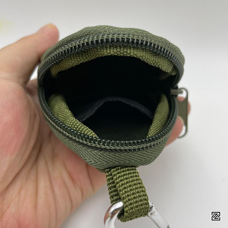 Hot 1PC Tactical EDC Pouch Key Wallet Holder Men Coin Purses Pouch Bag Keychain Zipper Pocket Outdoor Key Bag