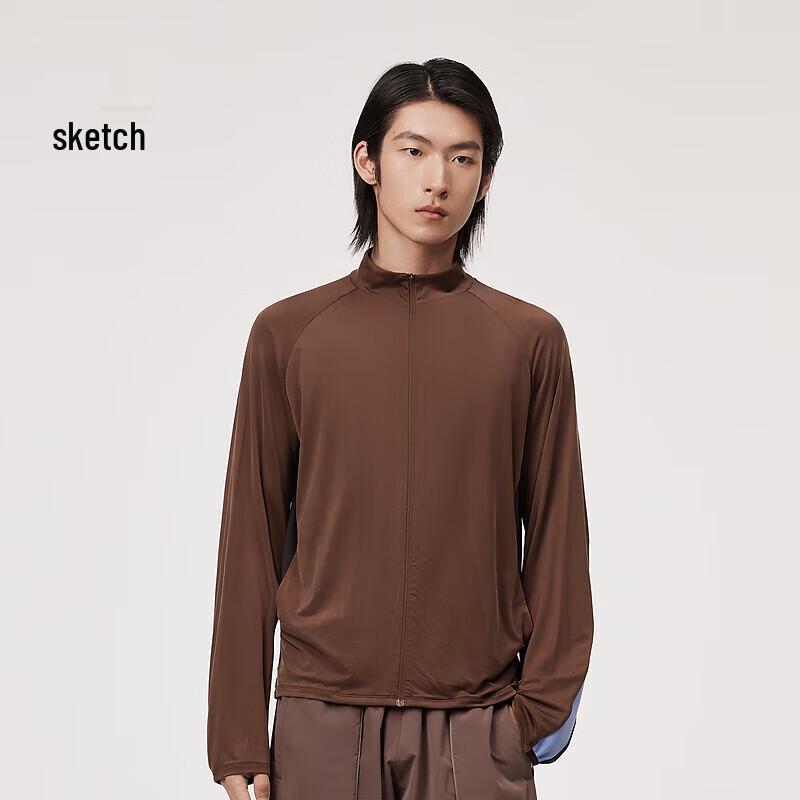 

CROQUIS Men s 2024 Summer Raglan Stand Collar Jacket L