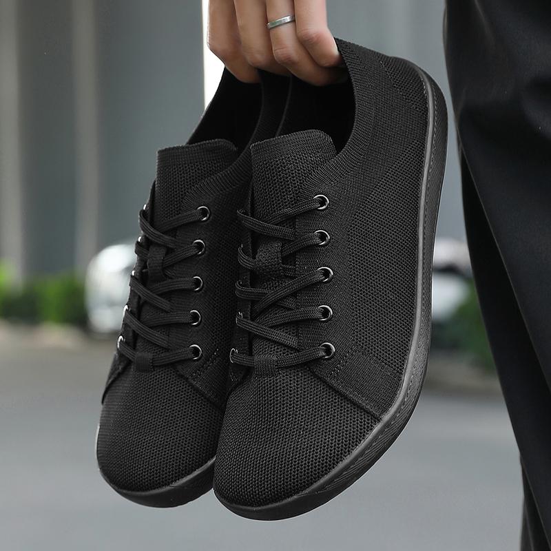 Flache Herrenschuhe Sommer Atmungsaktive Casual Sneakers Für Männer Neue Mesh Bequeme Weiße Wanderschuhe Vulkanisierte Sneakers Schuhe Damen