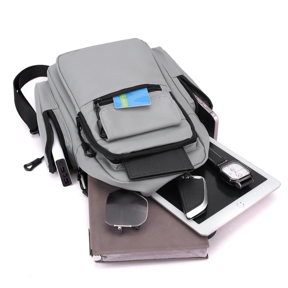 Multifunctional Chest Bag,Cycling Chest Bag,Men's Mini Backpack,Suitable for Daily Commuting,Outdoor Sports,Travel Fashionable