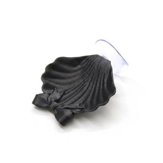 Betta Hammock Shell, Betta Fish Bed with Suction Cup, Plastic Conch Shell Fish Hammock, Resting Spot for Betta, Shrimp, Cichlid, Small Fish Tank Decor