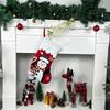 Christmas Socks Gift Bag Christmas Tree Ornaments Snowman Christmas Tree Pendant