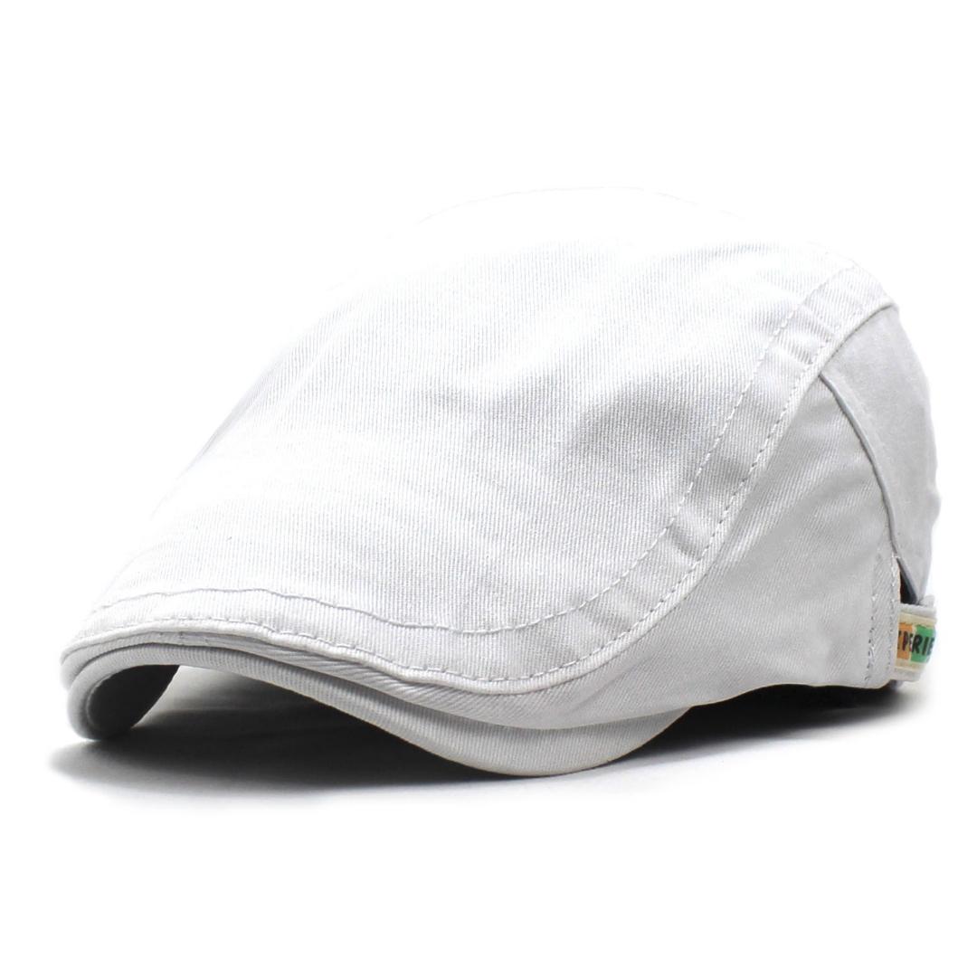 

Літній новий модний берет однотонний бавовняний кепка з язиком для чоловіків і жінок літній сонцезахисний капелюх з буквами вперед 56-58cn