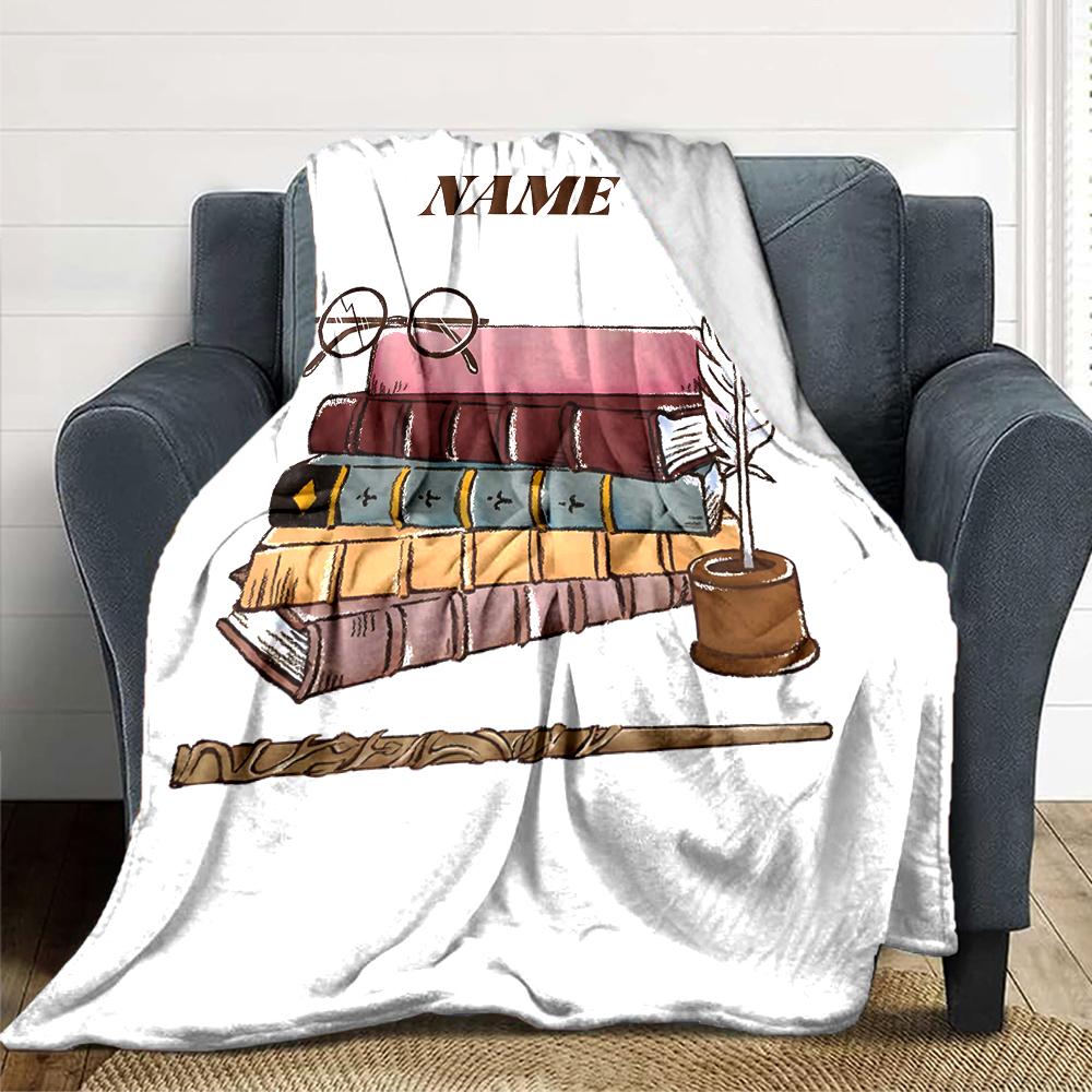 Custom Name "Snape's Legacy: Always" blanket for Couch & Bed, Plush Cozy Fuzzy Blanket Super Soft & Warm Blankets for Fall and Winter. 0908107