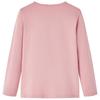 Kids Long Sleeve T Shirt Light Pink 116