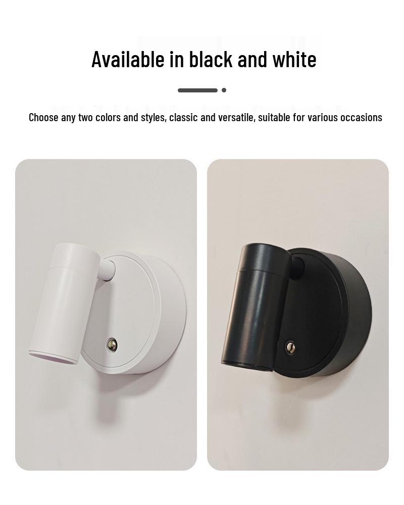 Magnetic COB USB Wall Light: Wireless Charger, LED Spot & Downlight for Bedroom & Paintings