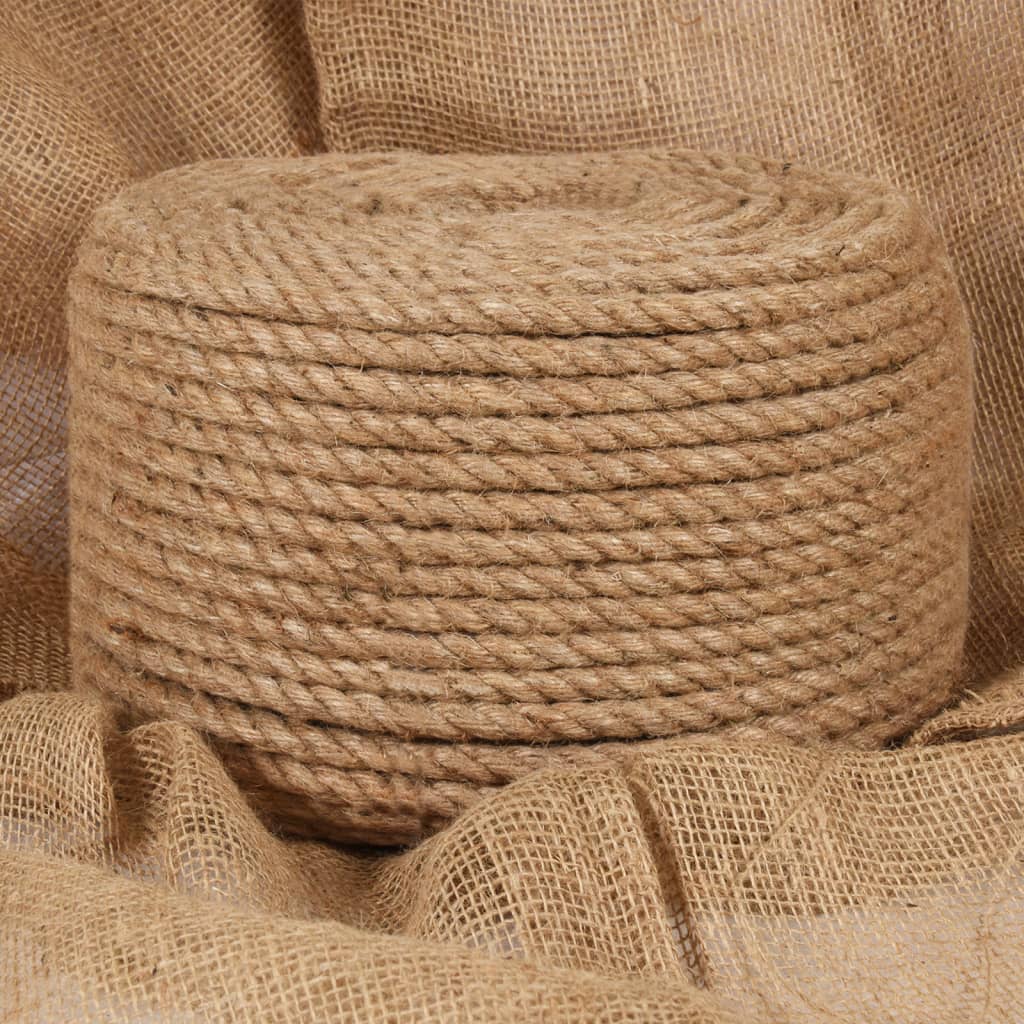 vidaXL Seil 100 % Jute 10 Mm 250 M