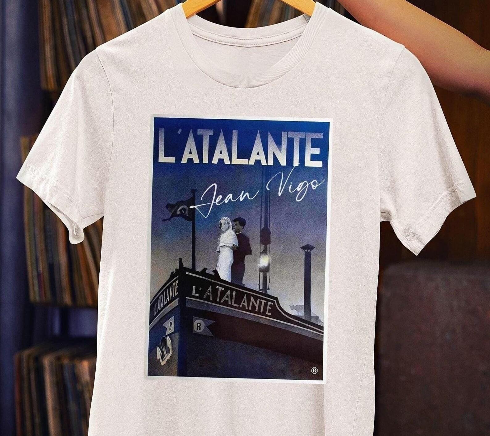 L Atalante T-Shirt – French Cinema, Jean Vigo Film Tee S