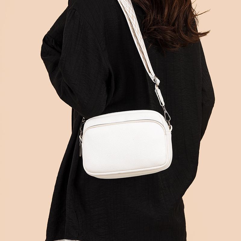 Women's Fashion Multi-layer Single Shoulder & Crossbody Bag with Coin Purse - Lightweight Commuting Small Square Bag