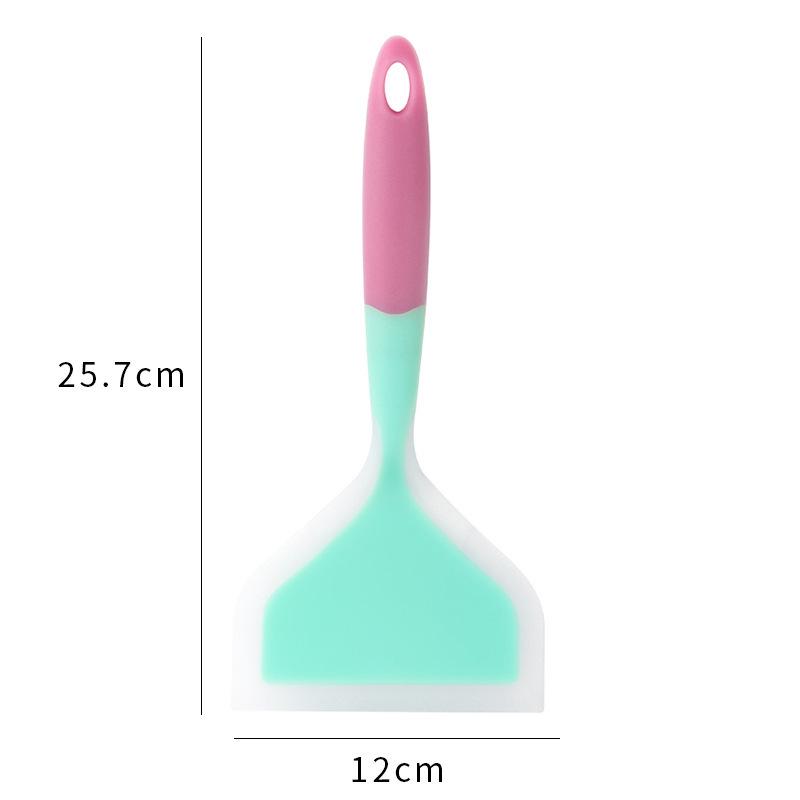 High-Temperature Resistant Silicone Spatula for Non-Stick Pans and Pancakes - Ideal for Tamagoyaki.