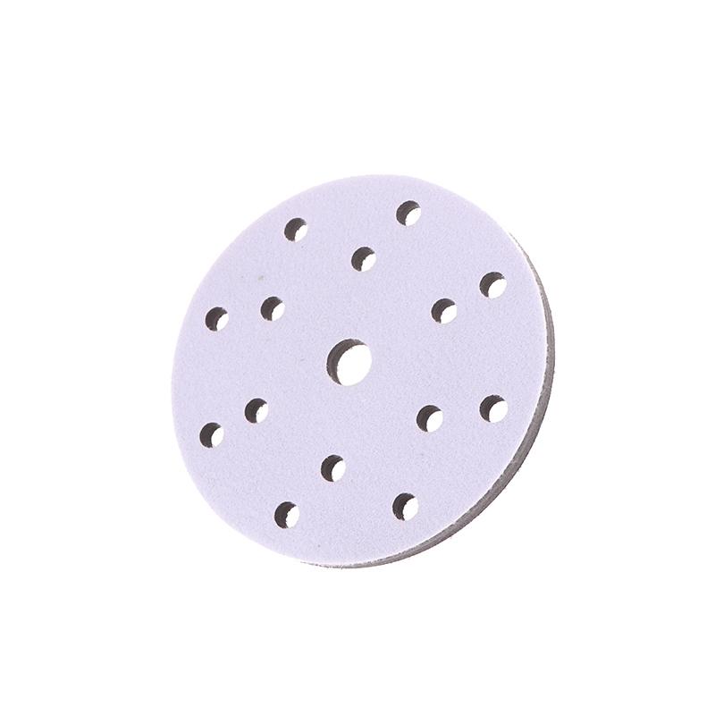 

Мягкая губчатая прокладка с 15 отверстиями 6 дюймов 150 мм шлифовальные диски опорный диск крючок-петля шлифовальные диски для полировальной машины