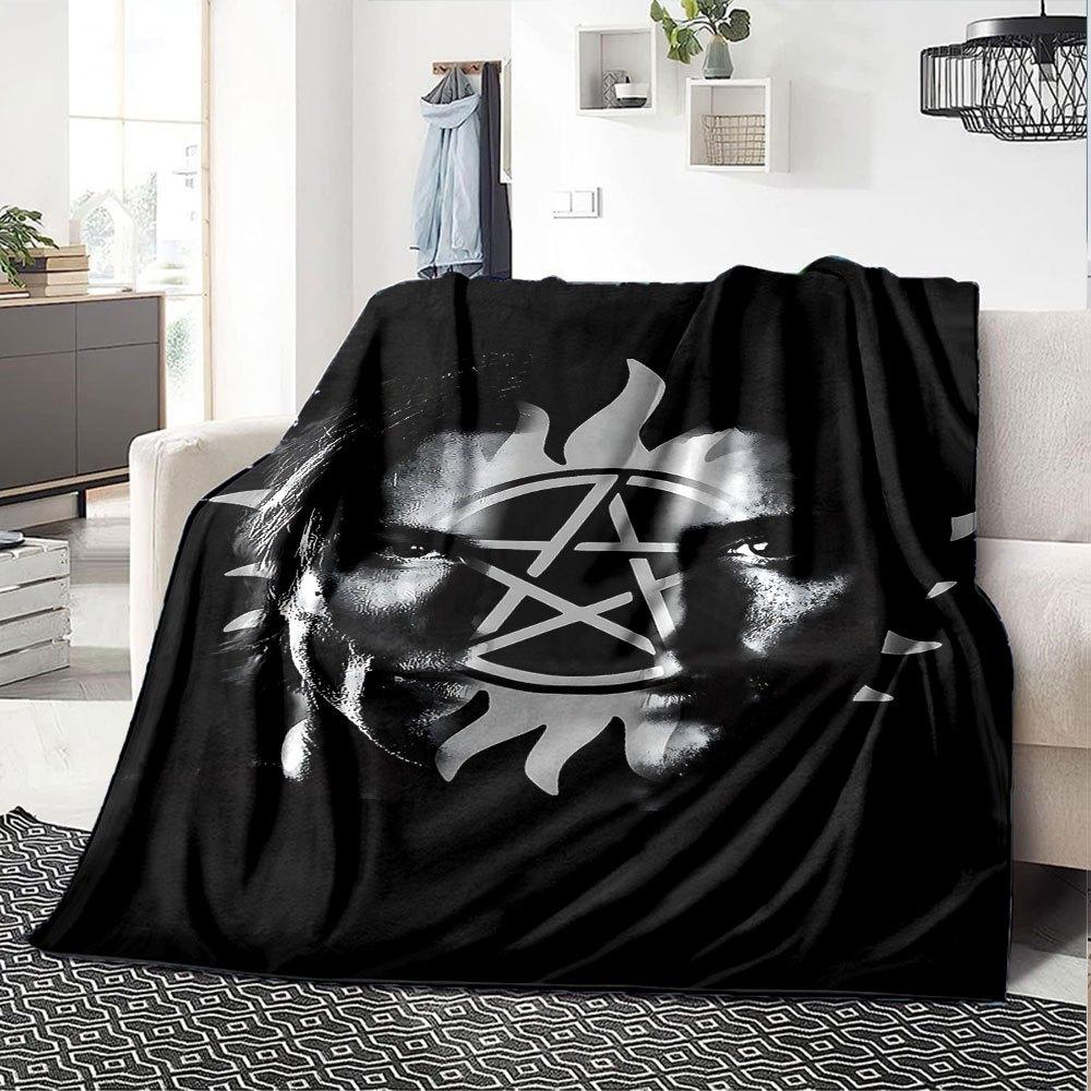 1pc Supernatural 12 Blanket Soft Warm Throw for Home, Office, Travel All Season Cozy Bedding Gift, Office Cozy Accessory