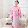 Anti-Dust Kitchen Apron Waterproof Cooking  Cover Clothing Long Sleeves Cooking Apron  Baking