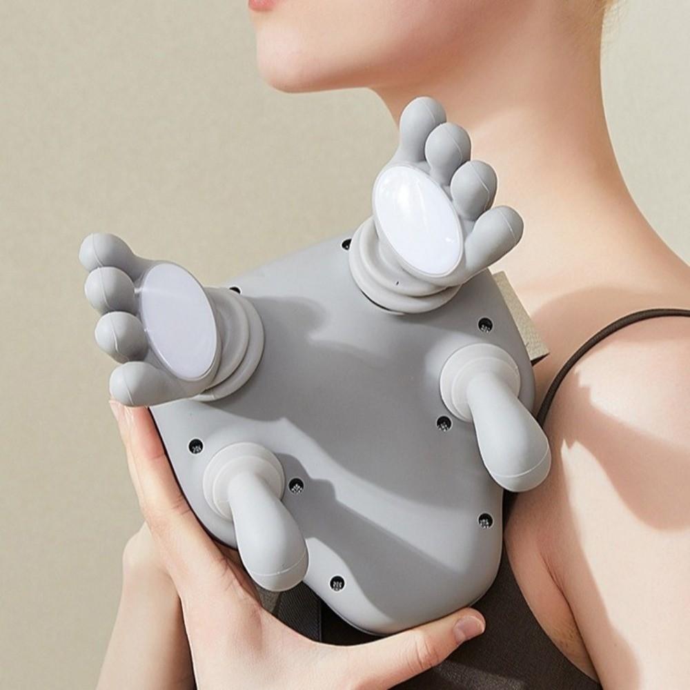 Bionic Finger Neck Shoulder Massager USB Rechargeable Cervical Massage Device  Gifts for Men, Women