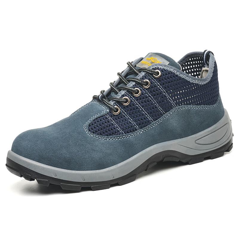 FUCHENG Men s Steel Toe Breathable Work Safety Shoes 44