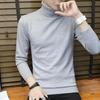 Men S Slim Fit Solid Color Turtleneck Long Sleeve Knit Sweater Winter