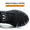 Lekkie Buty Bezpieczeństwa Męskie Antyuderzeniowe Antyprzebiciowe Buty Robocze Oddychające z Stalowym Podnoskiem Bezpieczeństwo Ochrona Buty Sportowe Bezpieczeństwa Męskie
