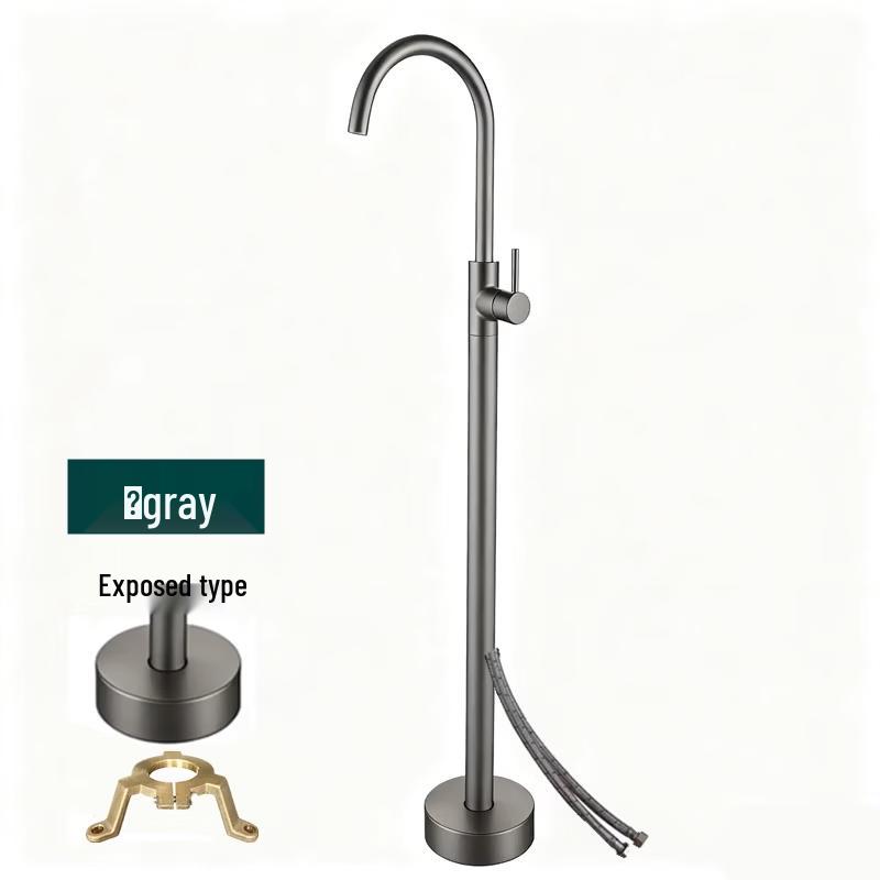 TLXT Concealed Wall-Mounted Dual-Outlet Bathroom Faucet