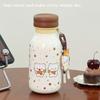 Stainless Steel Straw Cup, New Thermos Cup for Students, Portable Portable Portable Cup for Girls, Cute Ins Cartoon for School