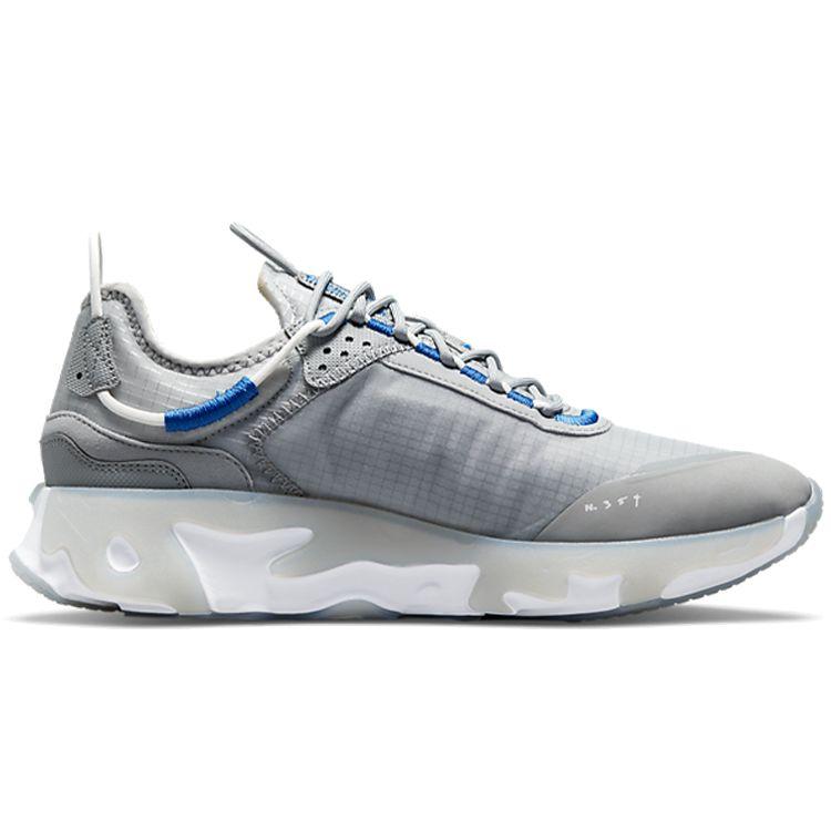 Nike React Live Light Smoke Grey Hyper Royal Men Sneakers Particle-Grey White CV1772-004