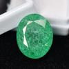 Colombian Green Emerald Oval Cut 33.05 Ct Natural Certified Gemstone