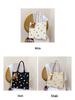 Korean Lazy Style Large Canvas Tote Bag - Fashionable, Versatile, High-End Women's Commuter Shoulder Bag
