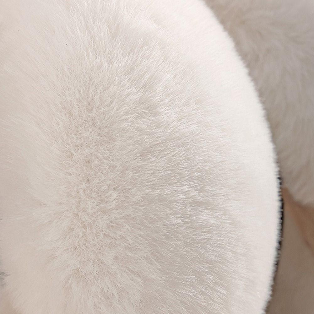 Warm Cold Protection Soft Plush Earmuffs Winter Warm Foldable Earflaps Faux Fur Ear-Muffs Gifts