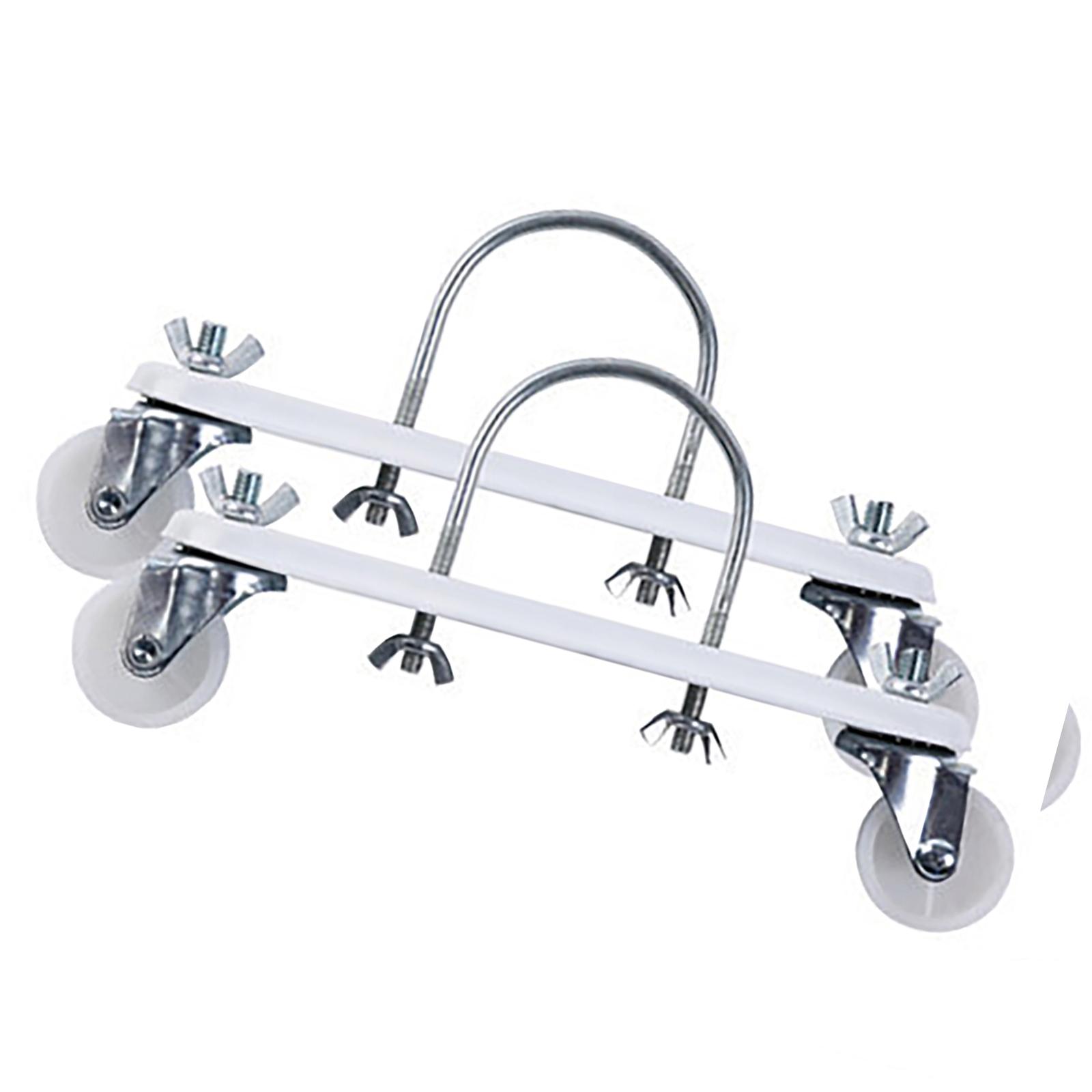 

2 шт. Кронштейн с колесиками для масляного радиатора, Колесики из углеродистой стали, Колесики с поворотом на 360 градусов для электрического обогревателя A