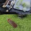 Portable Fold Knife Scabbard Tool Flashlight Belt Loop Case Holder Leather Knife Sheath Protective Cover Pocket Hunt