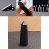100 Obsidian Natural Black Quartz Crystal Stone Point Healing Wand Hexagonal