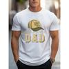 Men's T-shirt Comfortable Round Neck Casual Short Sleeve Soft Breathable Top
