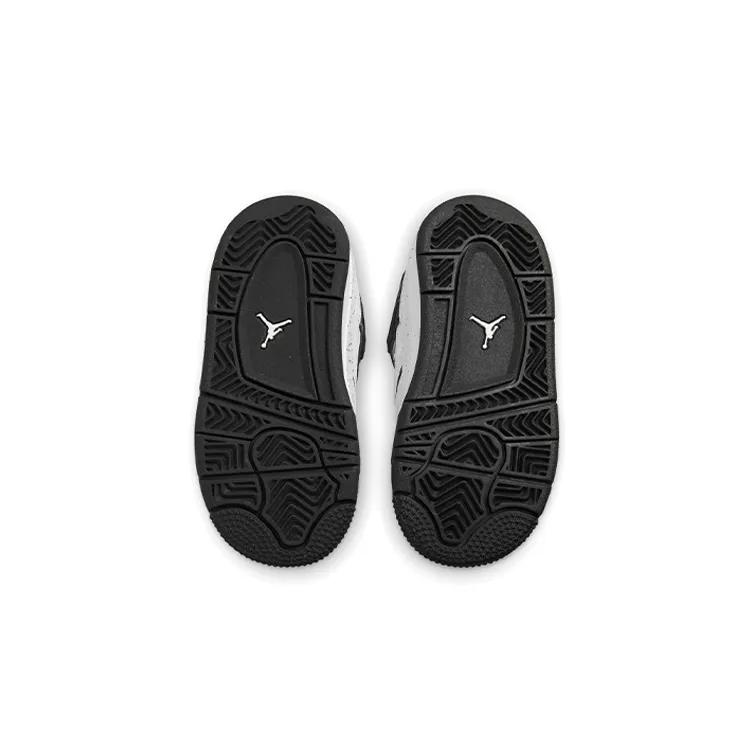 Air Jordan 4 Retro Toddler 'DIY' (Unisex) White / Black / Volt Toddler Shoes DC4102 100