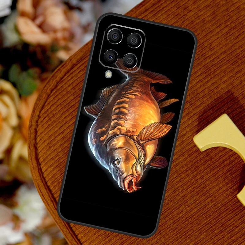 CARP FISH FISHING For Samsung Galaxy M14 M34 M54 M12 M32 M52 M53 M33 M13 M20 M15 M55 M31s M30s M21 M51 Case