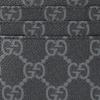 Gucci GG Monogram Canvas Card Holder Wallet In Black For Unisex Daily Use