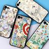 Capa de telefone fofa Lnoue Toro para iPhone 15 14 11 12 13 Mini Pro XS Max Capa 6 7 8 Plus X XR SE 2020 Funda Shell
