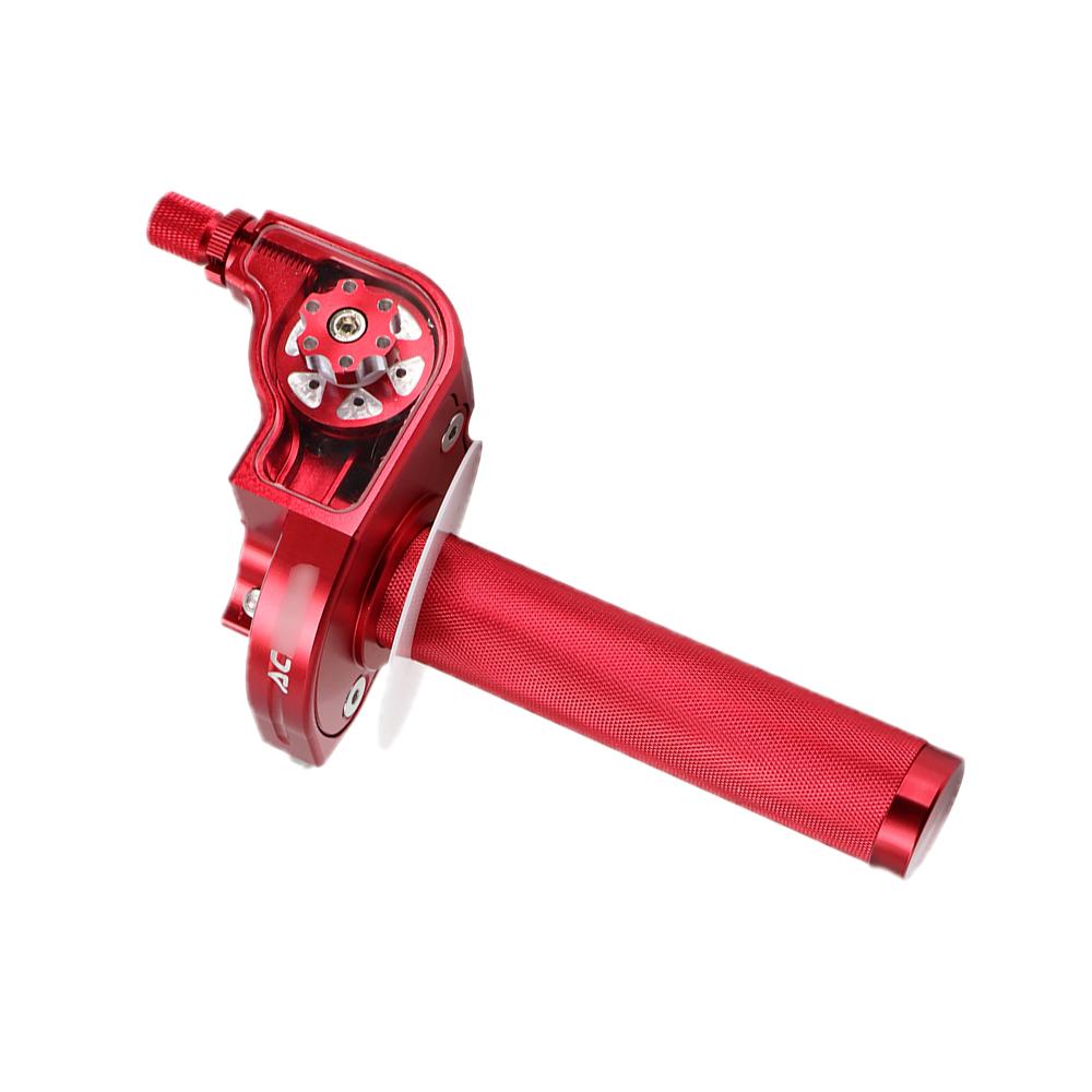 ZSDTRP 22mm Universal CNC Aluminum Accelerator Throttle Twist Grips Handlebars For Motorcycle Moped Scooter Bike M10*1.5
