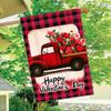 2D Flat - 2D Flat - Happy Mother'S Day Garden Flag - Double-Sided, Red Truck And Floral Design, Durable Polyester - Perfect for Outdoor Home Decor, Sp