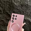 Matte Shockproof Magsafe Magnetic Wireless Charging Cases For Samsung Galaxy S25 S24 Ultra S23 FE S22 S21 Plus Cover fundas