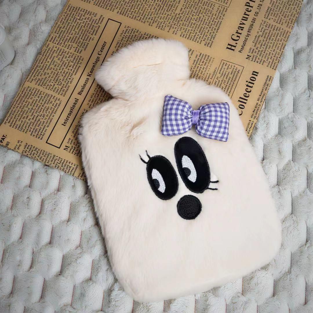 

Мультяшная плюшевая грелка большой вместимости - Взрывозащищенная грелка для рук, ног и живота на зиму 1000ml