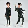 Summer Kids' Quick-Dry Sports Suit - Lightweight, Breathable Top & Pants for Basketball, Football & Running.