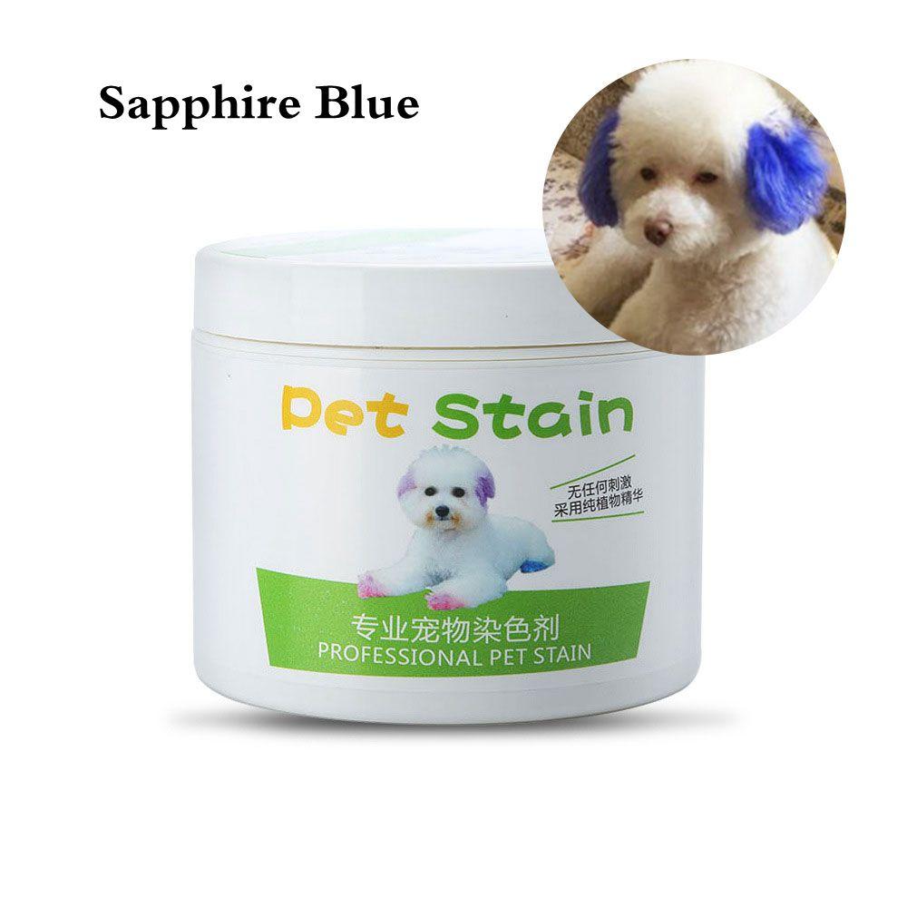 100g Semi-permanente Haarfärbcreme für Hunde, hochpigmentiert, bunte Hundefell-Aufhellung, Farbstoff-Pigment-Zubehör für Zuhause