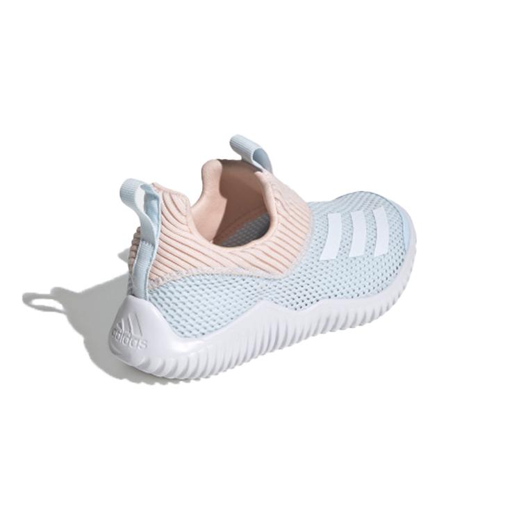 adidas Rapidazen 2 C Comfortable Mid Top Kids' Running Shoes Blue Pink Children Aged 3 7 Years Old FV2619